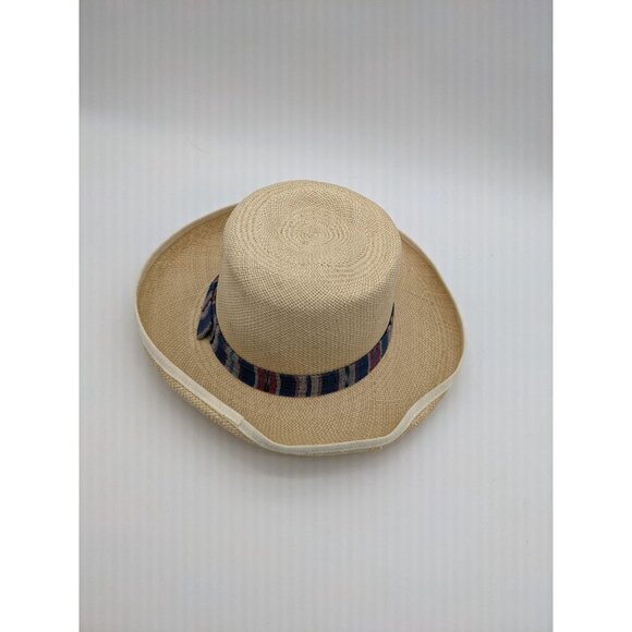Vintage Betmar Womens Classic Roll-Up Paper Sun Hat One Size - Picture 7 of 10